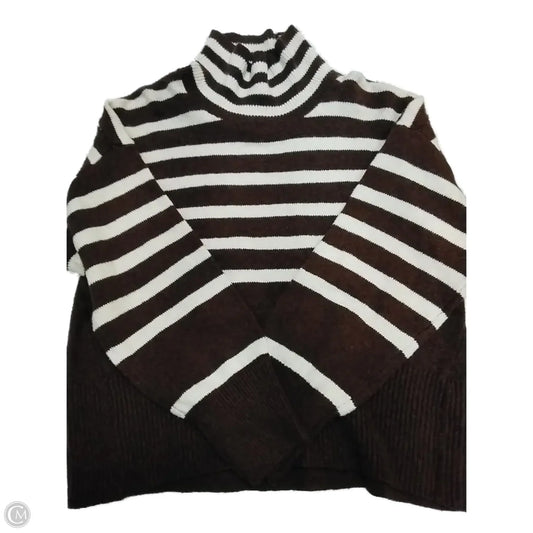 Sweater By A New Day In Brown & White, Size: L