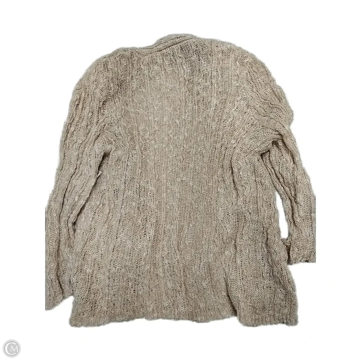 Sweater Cardigan By America Rag In Tan, Size: Xl