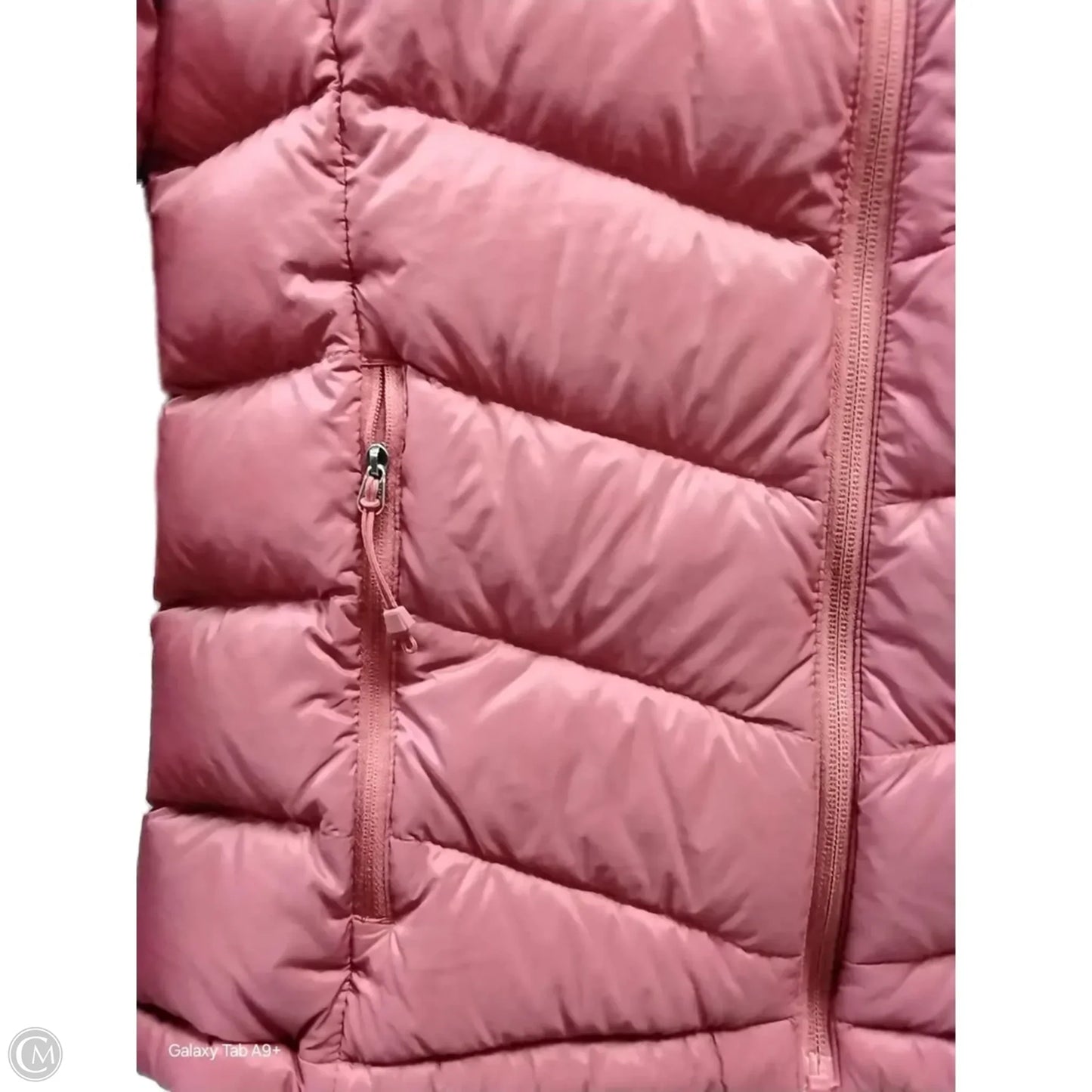 Coat Puffer & Quilted By Eddie Bauer In Red, Size: S