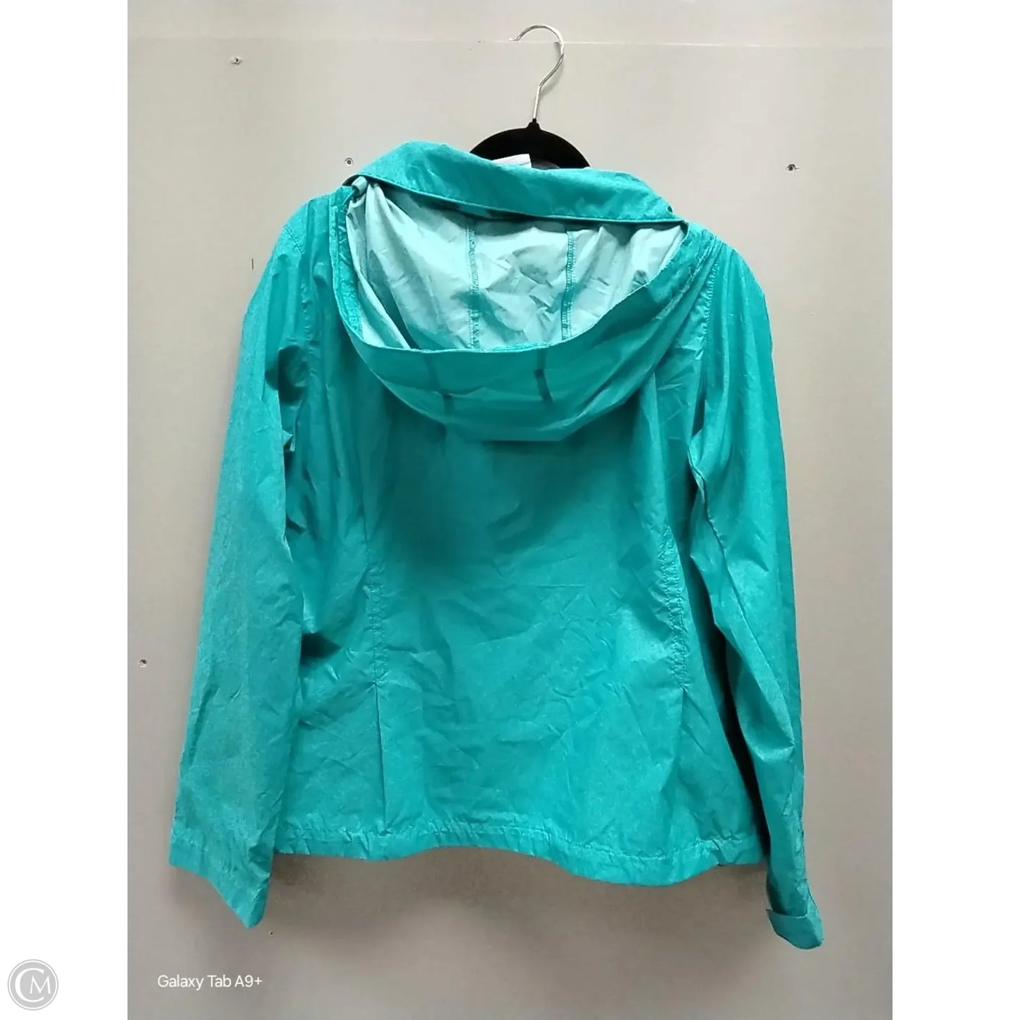 Athletic Jacket By Columbia In Teal, Size: Xl
