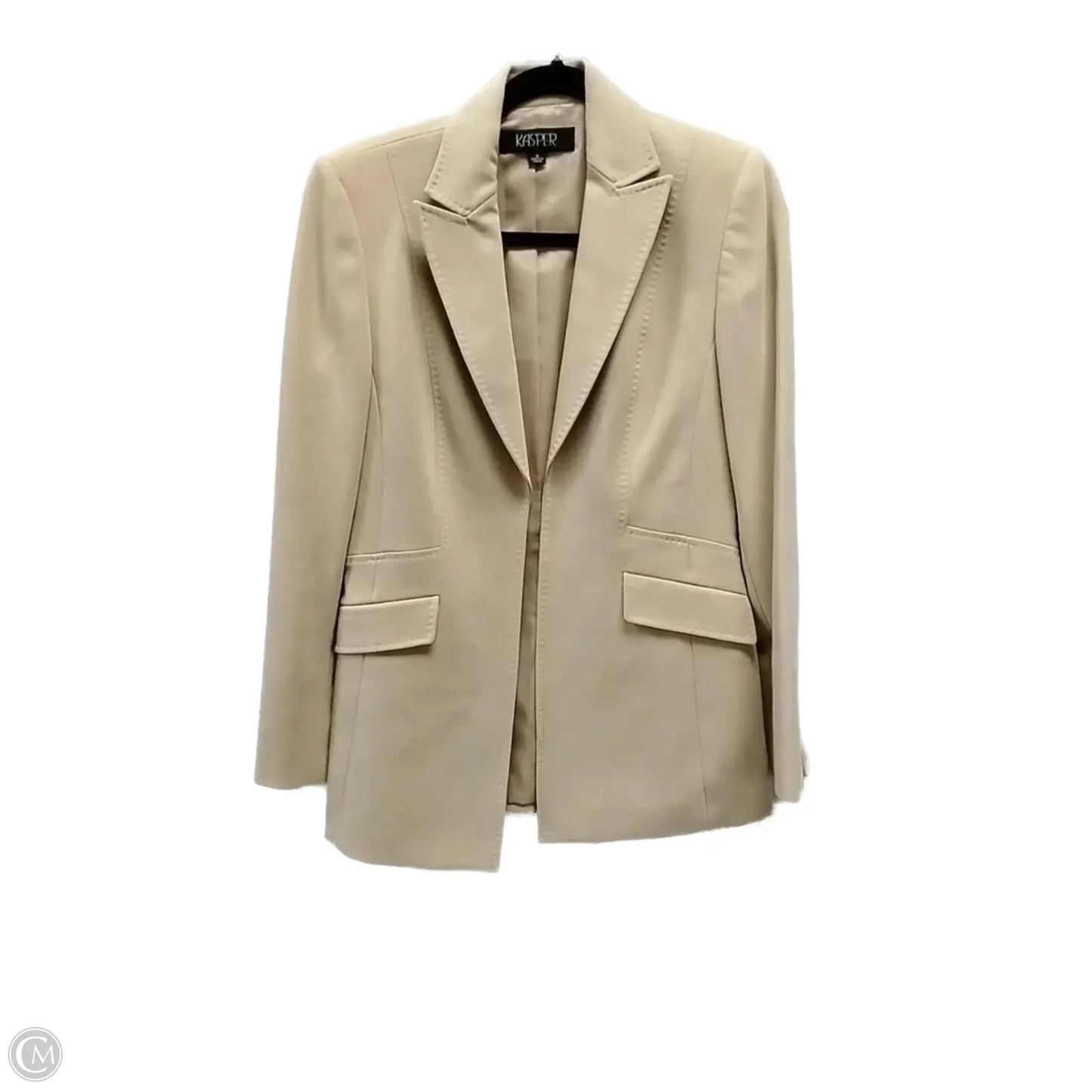 Blazer By Kasper In Tan, Size: 4