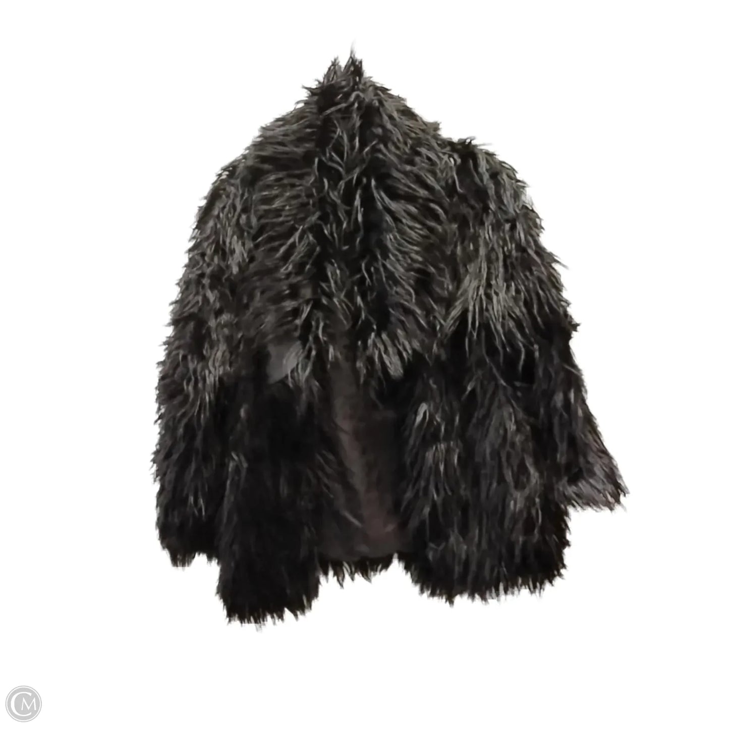 Coat Faux Fur & Sherpa By Clothes Mentor In Black, Size: Xl