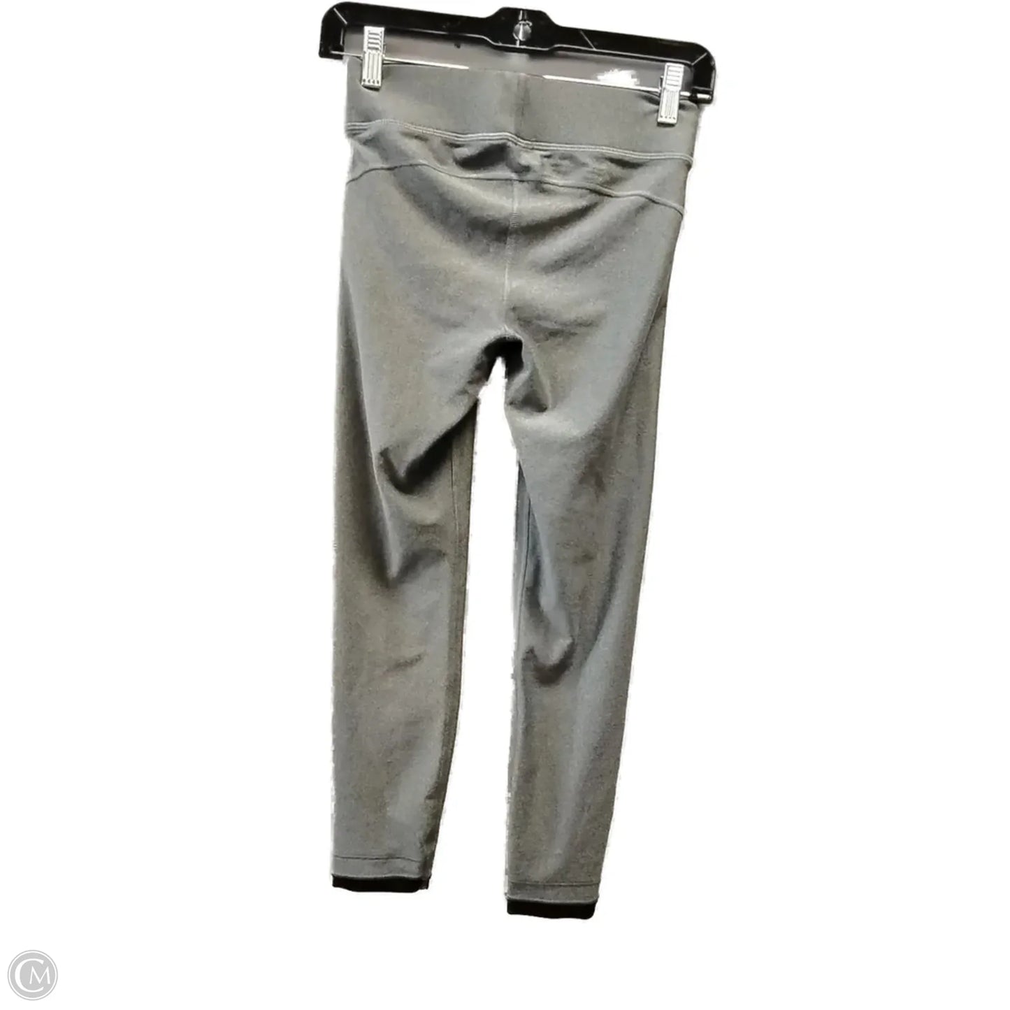 Athletic Leggings By Under Armour In Grey, Size: S