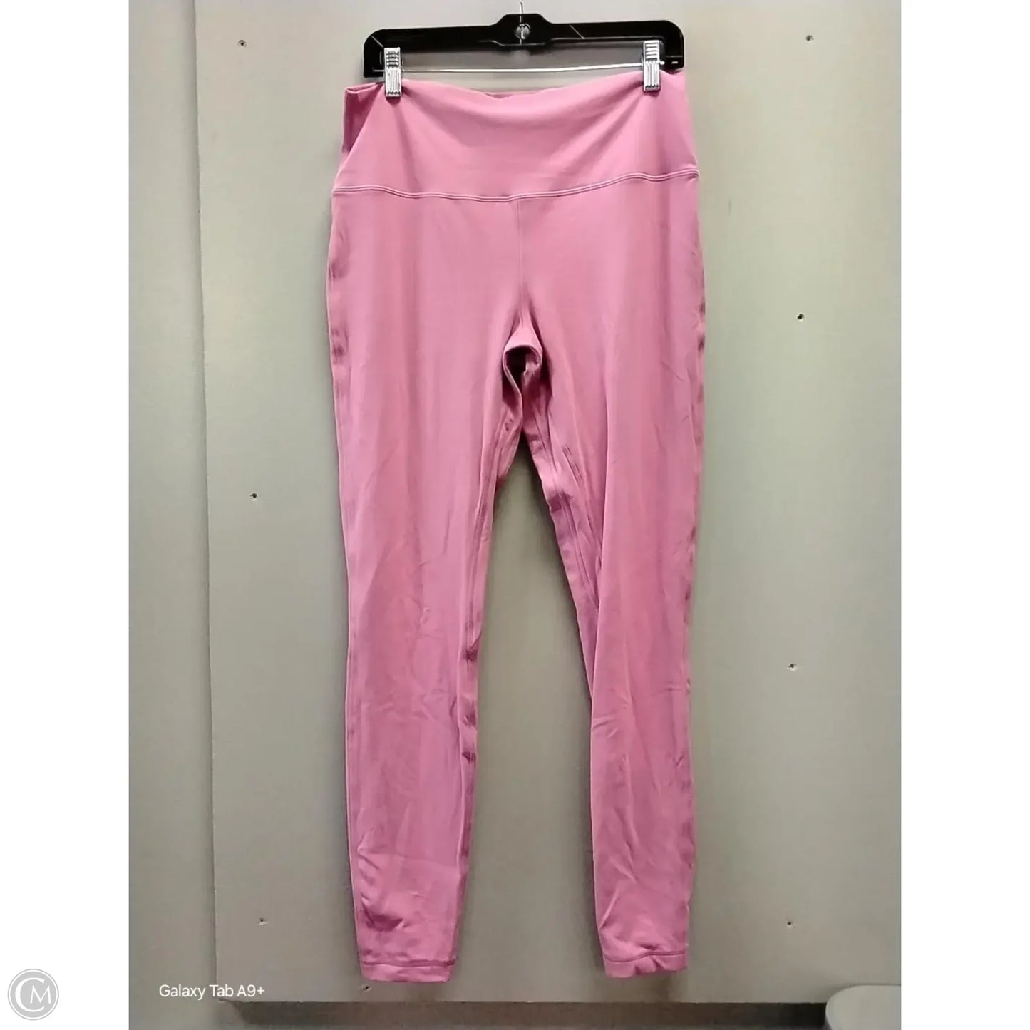 Athletic Pants By Lululemon In Pink, Size: L