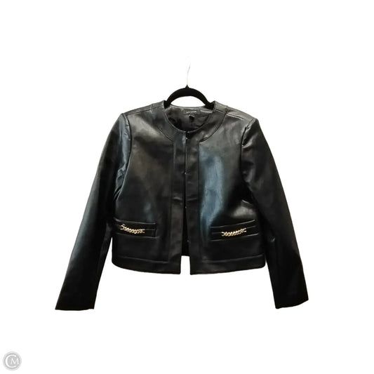 Jacket Other By Ann Taylor In Black, Size: S