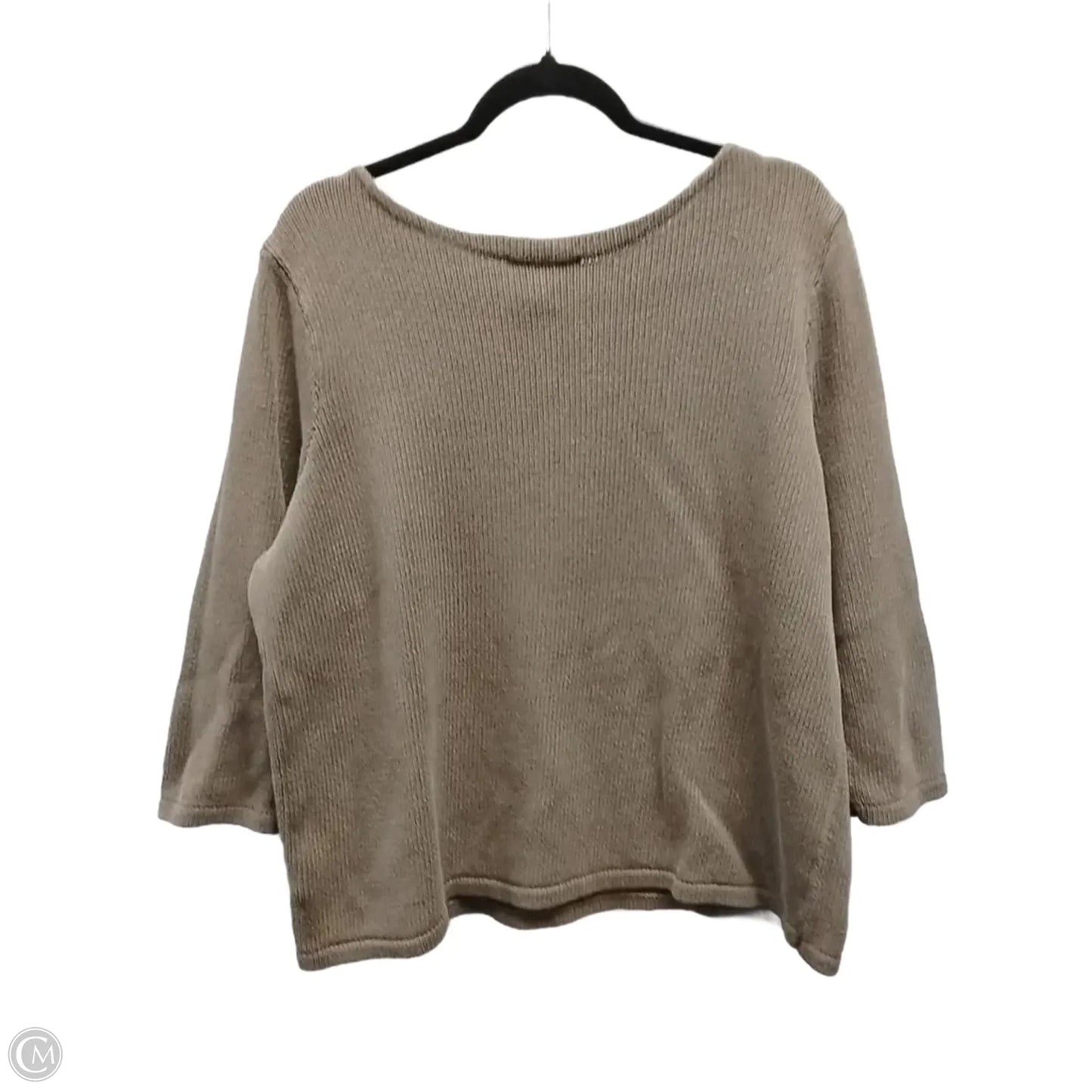 Sweater By Lauren By Ralph Lauren In Brown, Size: 2x