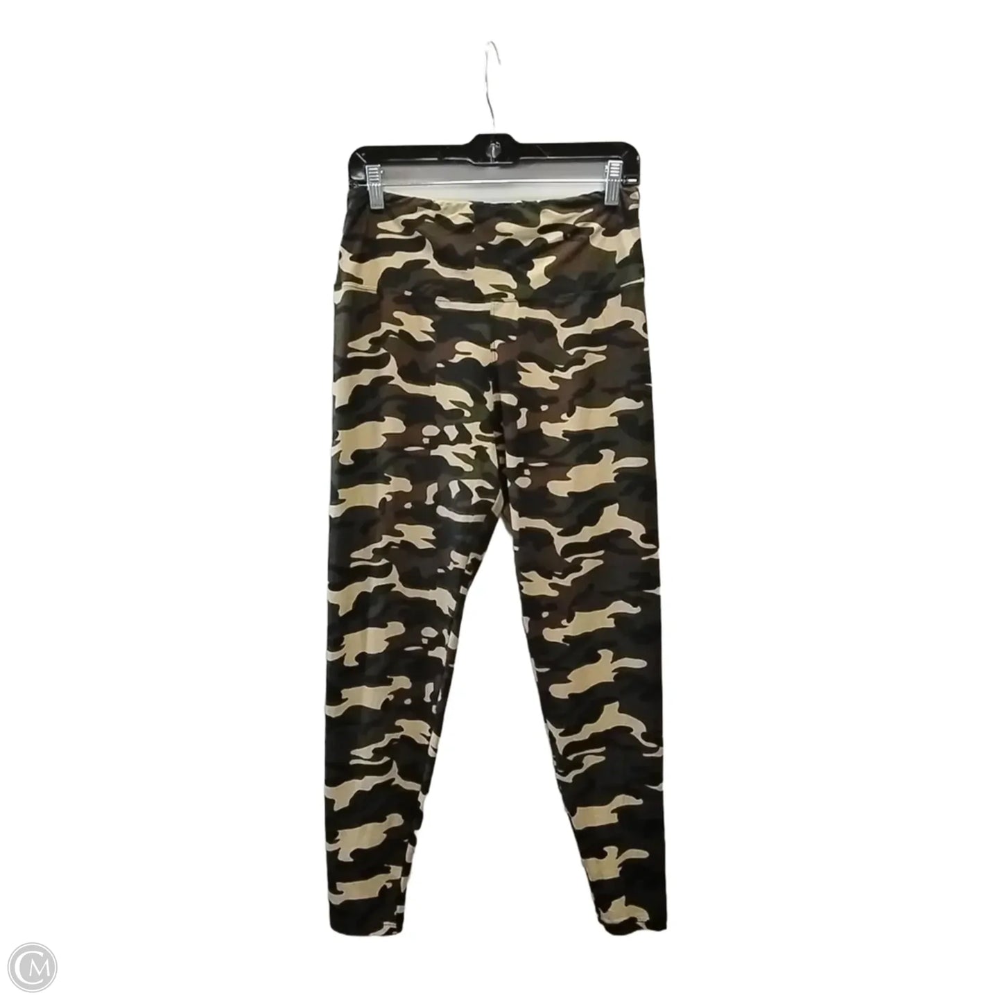 Athletic Leggings By Cmf In Camouflage Print, Size: Xxl