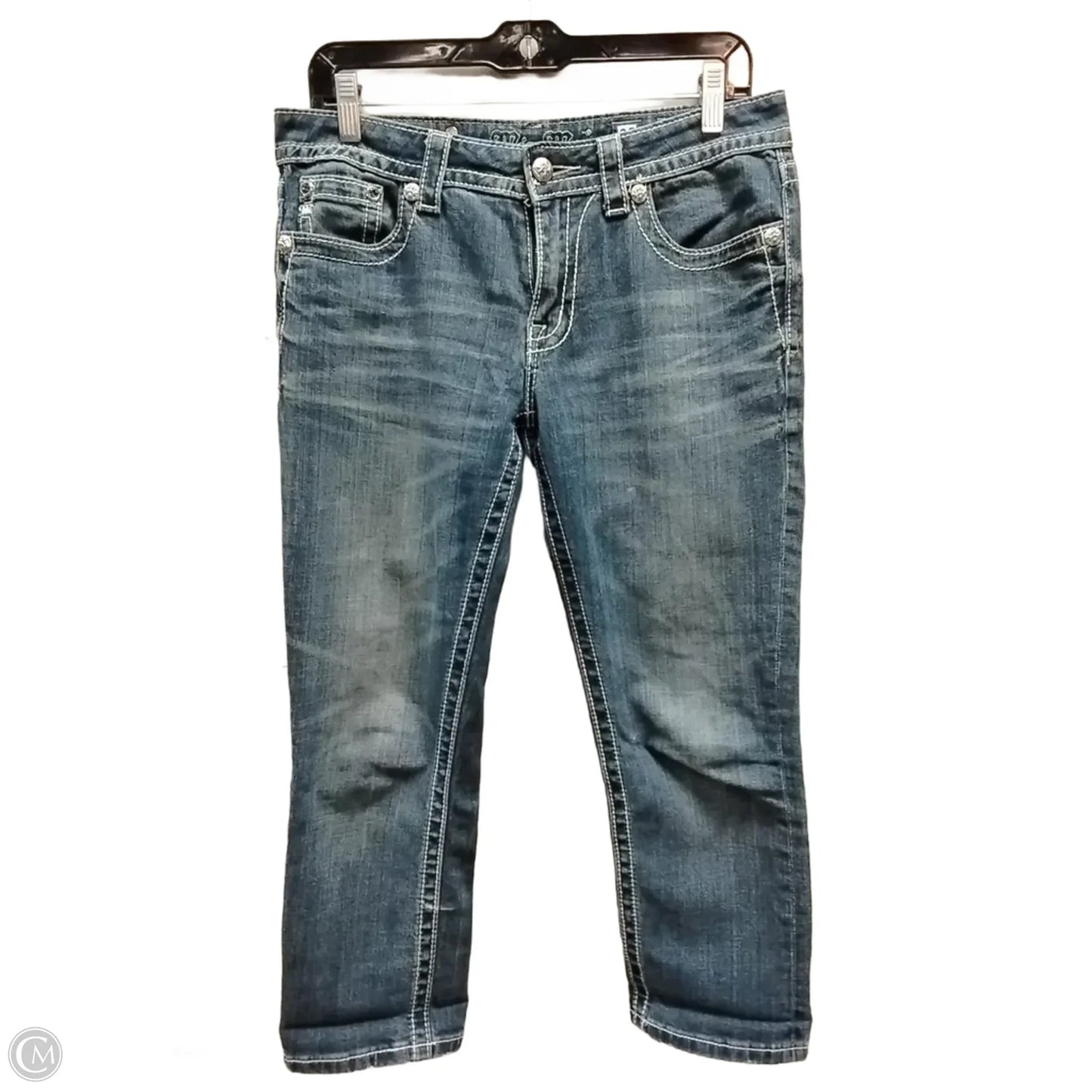 Jeans Boyfriend By Miss Me In Blue Denim, Size: 2