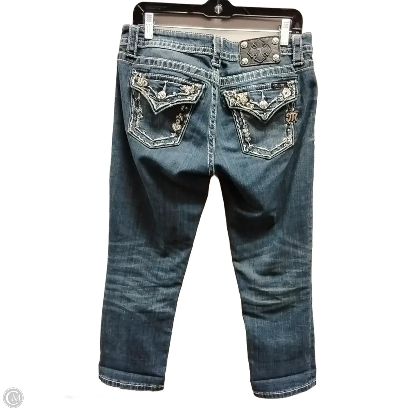 Jeans Boyfriend By Miss Me In Blue Denim, Size: 2