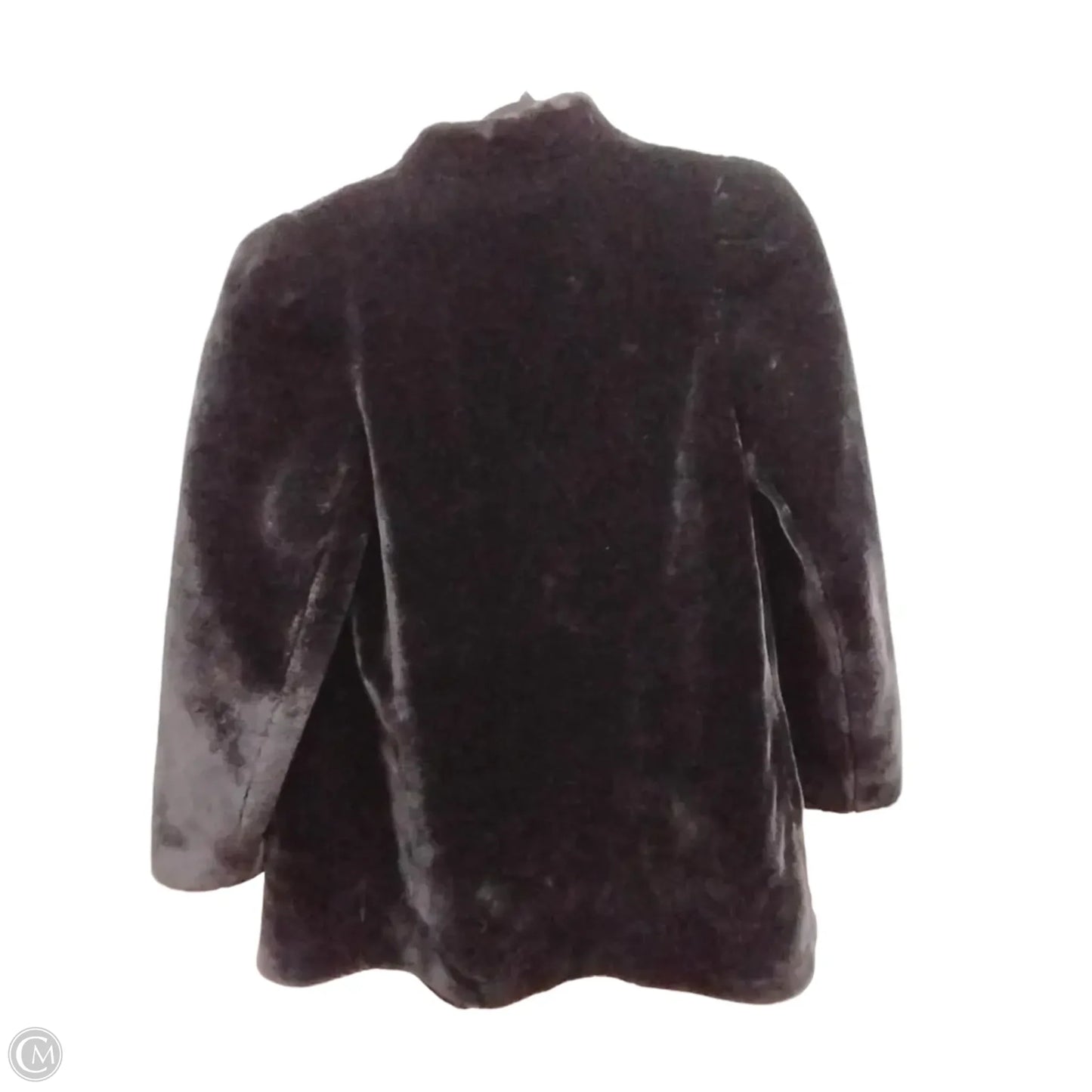 Coat Faux Fur & Sherpa By Sasson In Black, Size: M