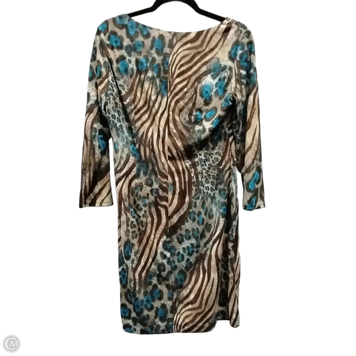 Dress Casual Short By Dressbarn In Animal Print, Size: 12