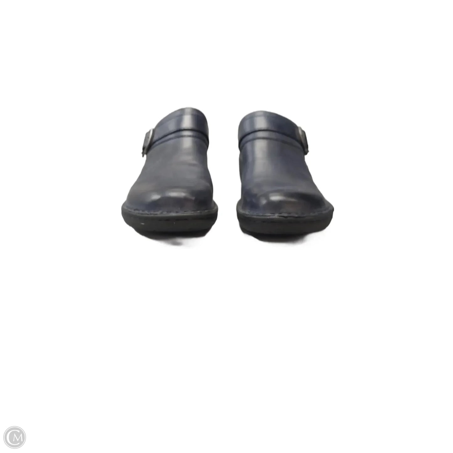 Shoes Flats By Born In Navy, Size: 8