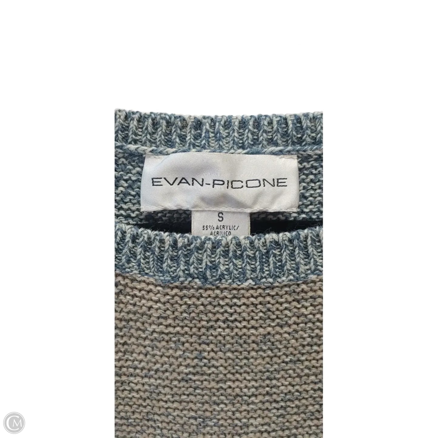 Sweater By Evan-picone In Striped Pattern, Size: S