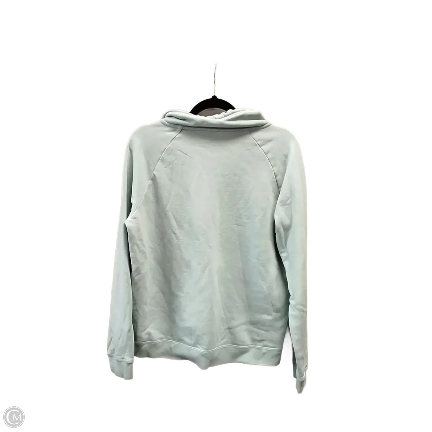 Sweatshirt Crewneck By Nike Apparel In Aqua, Size: M