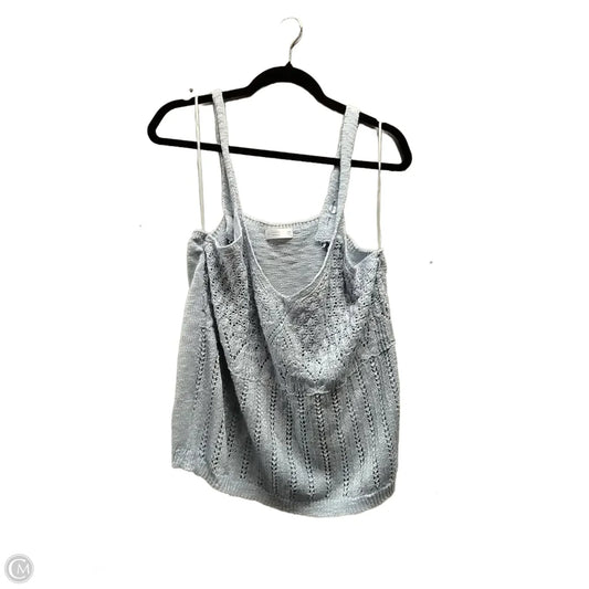 Top Sleeveless Basic By Lc Lauren Conrad In Blue, Size: Xxl