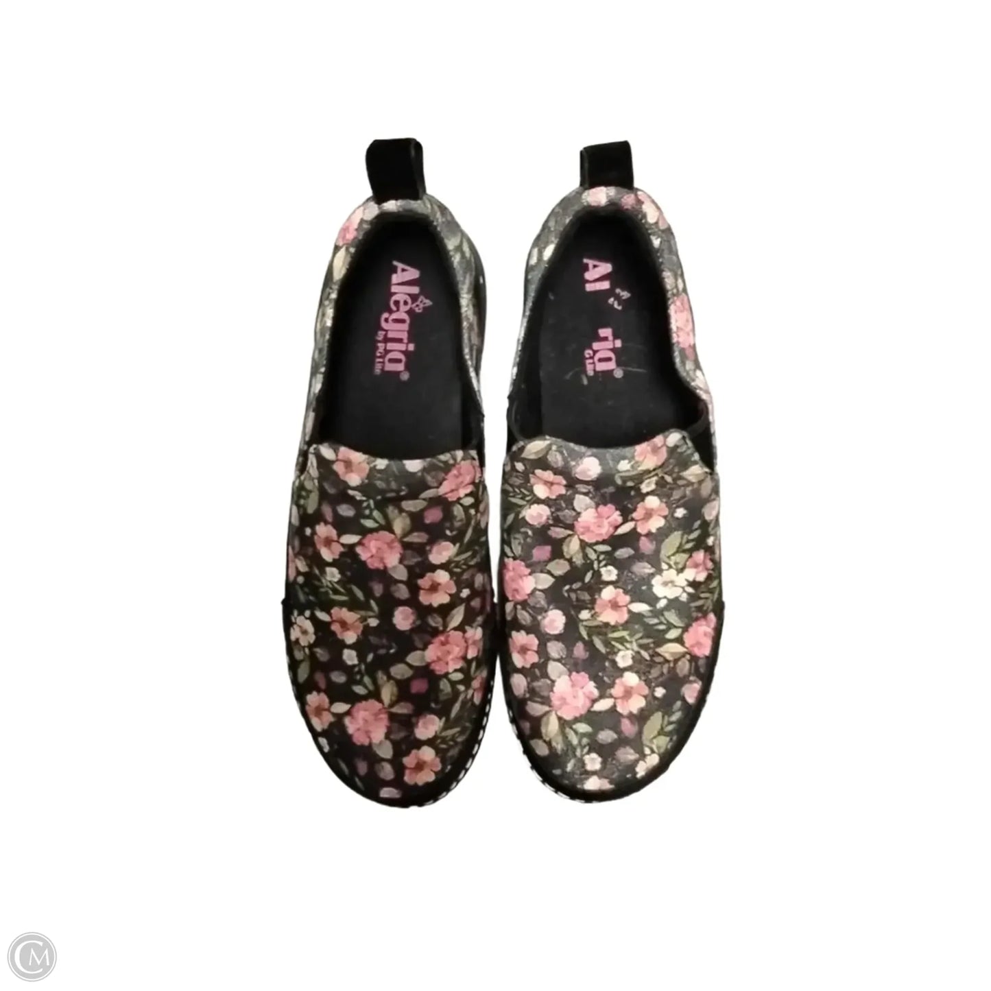 Shoes Flats By Alegria In Floral Print, Size: 8.5