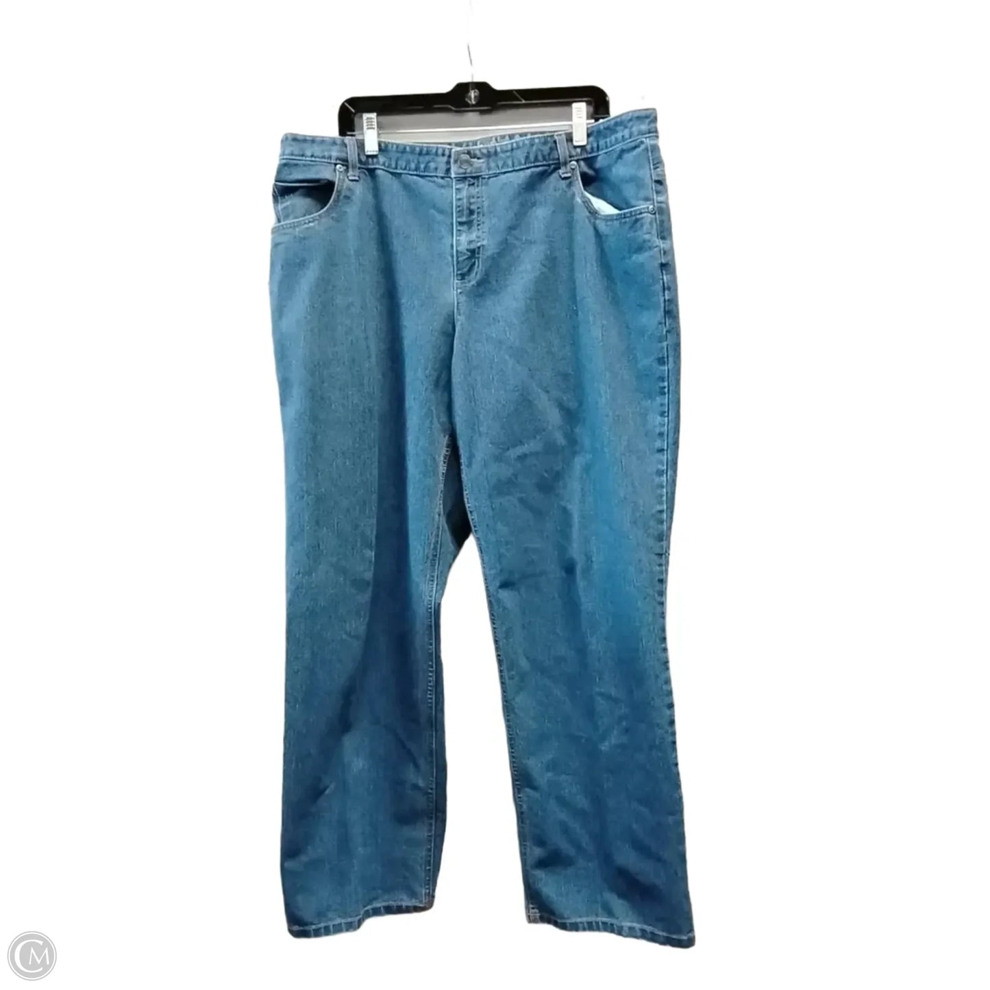 Jeans Boot Cut By Cj Banks In Blue Denim, Size: 20w