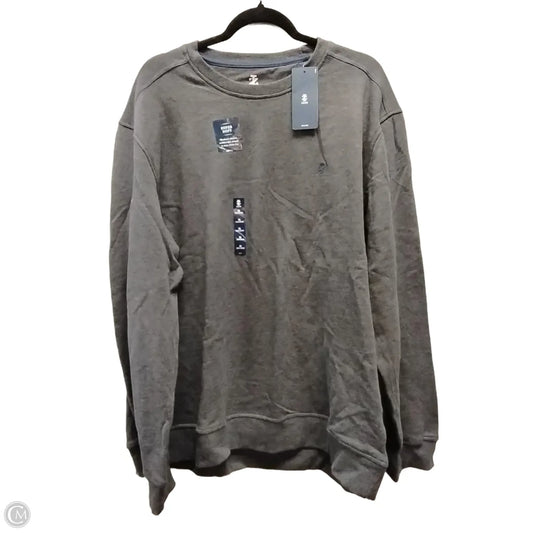 Sweatshirt Crewneck By Izod In Grey, Size: Xl