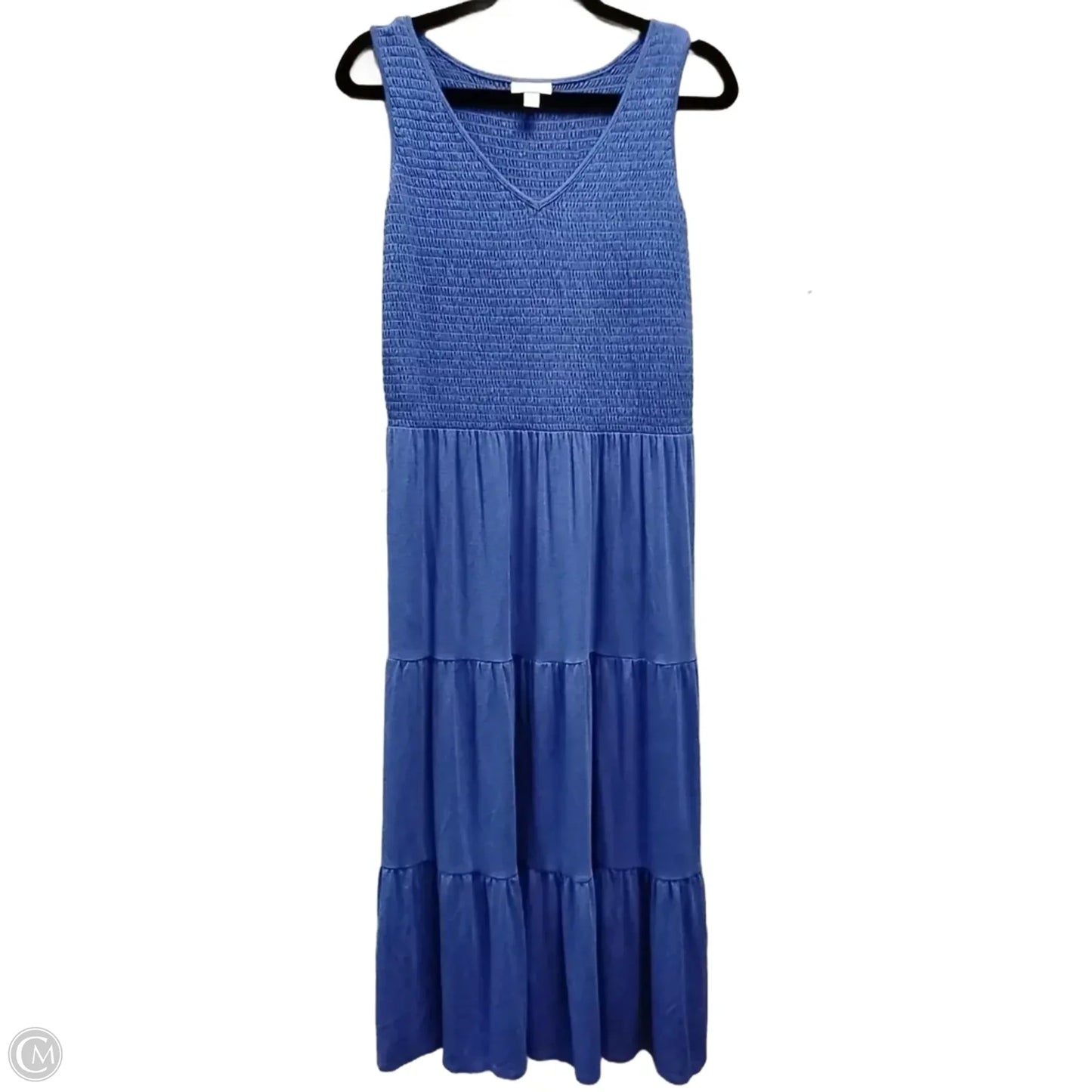 Dress Casual Maxi By J. Jill In Blue, Size: 8tall