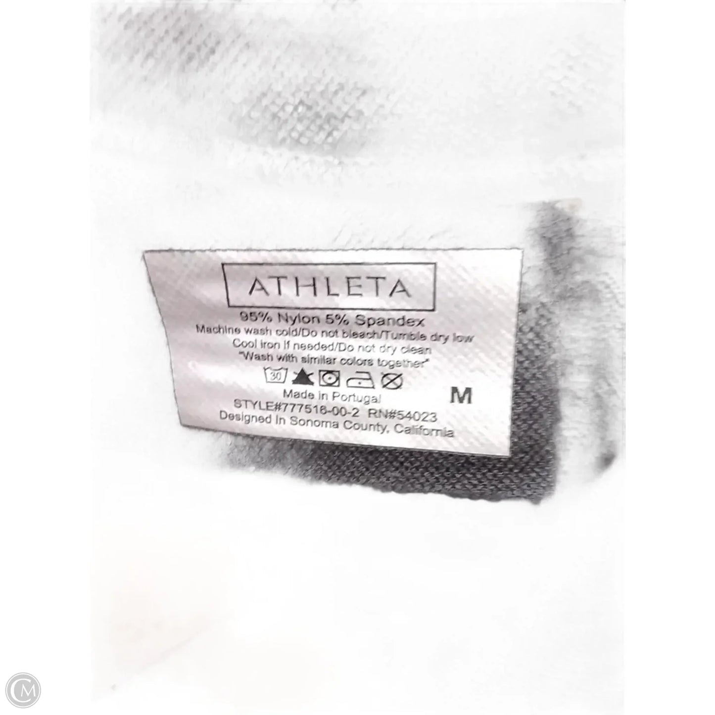 Athletic Tank Top By Athleta In Black, Size: M