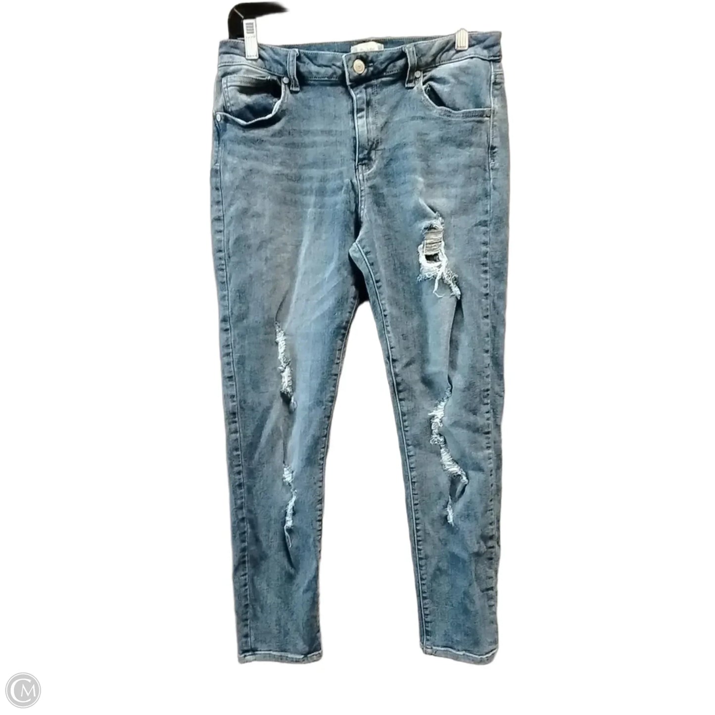 Jeans Straight By Altard State In Blue Denim, Size: 8