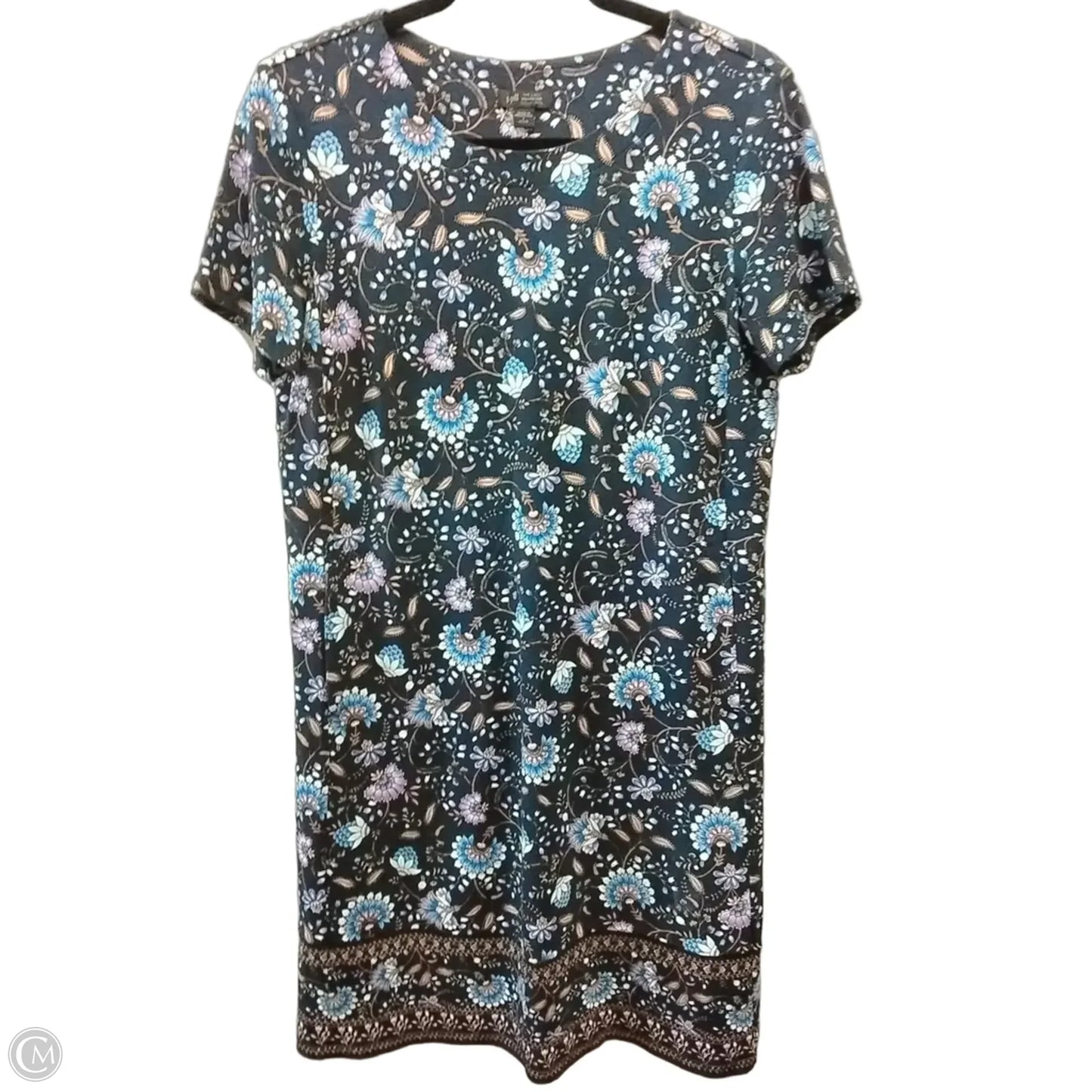 Dress Casual Midi By J. Jill In Floral Print, Size: 6p