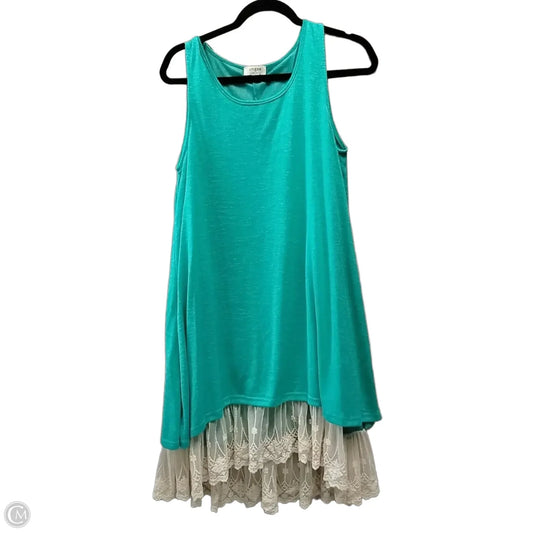 Dress Casual Midi By Umgee In Teal, Size: 12