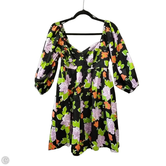 Dress Casual Short By Baevely In Floral Print, Size: 4