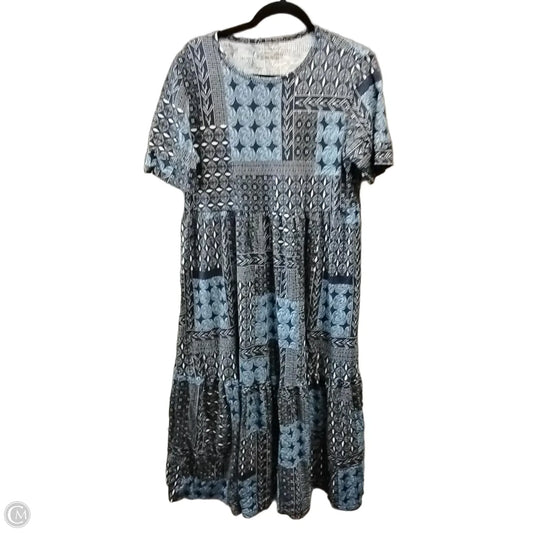 Dress Casual Maxi By West Bound In Blue, Size: 14