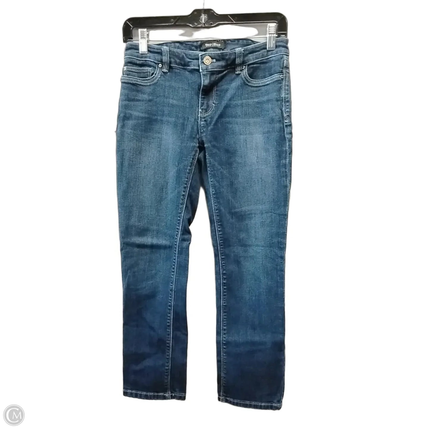 Jeans Cropped By White House Black Market In Blue Denim, Size: 2