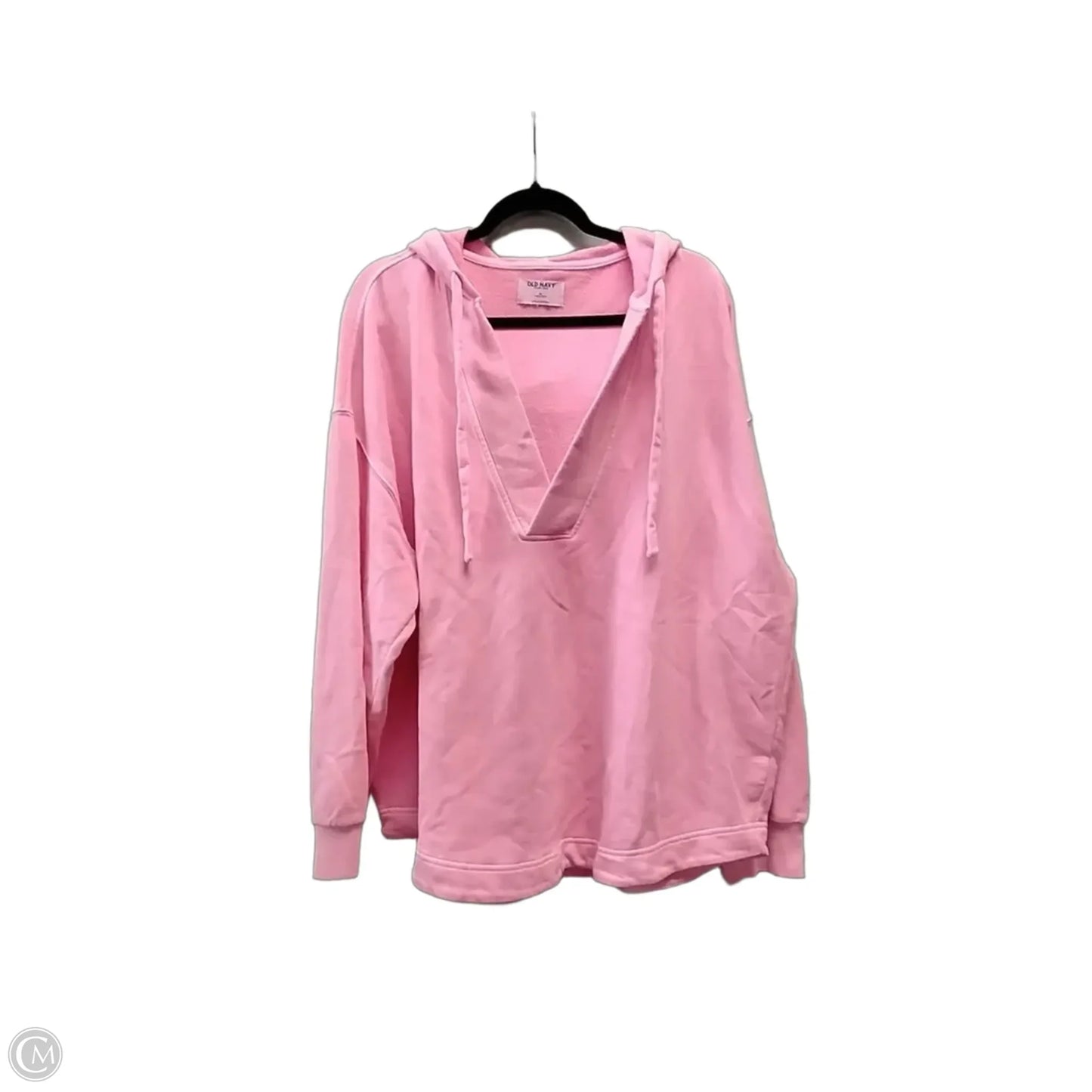 Sweatshirt Hoodie By Old Navy In Pink, Size: Xl