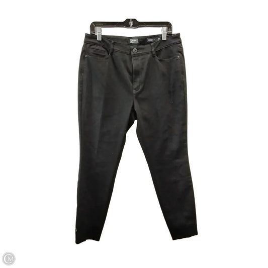 Jeans Wide Leg By J. Jill In Black Denim, Size: 14