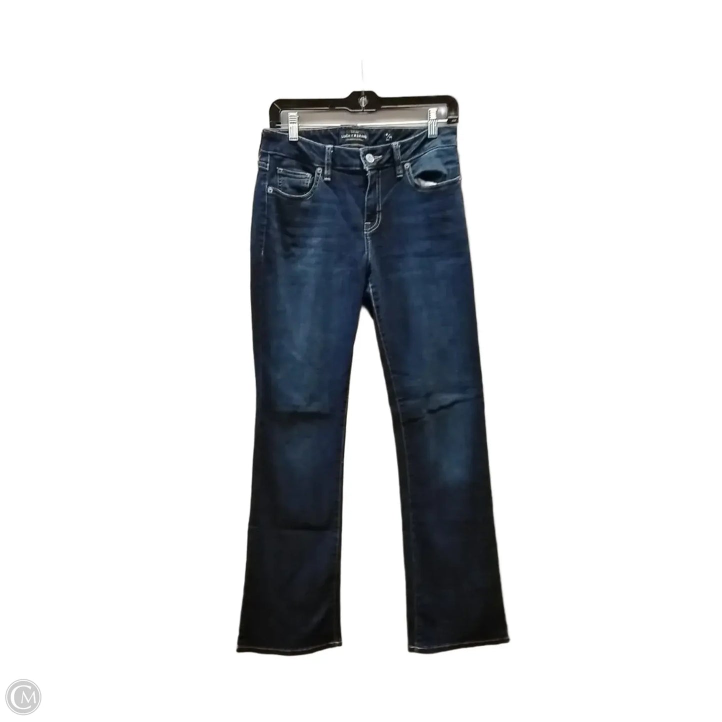 Jeans Flared By Lucky Brand In Blue Denim, Size: 6