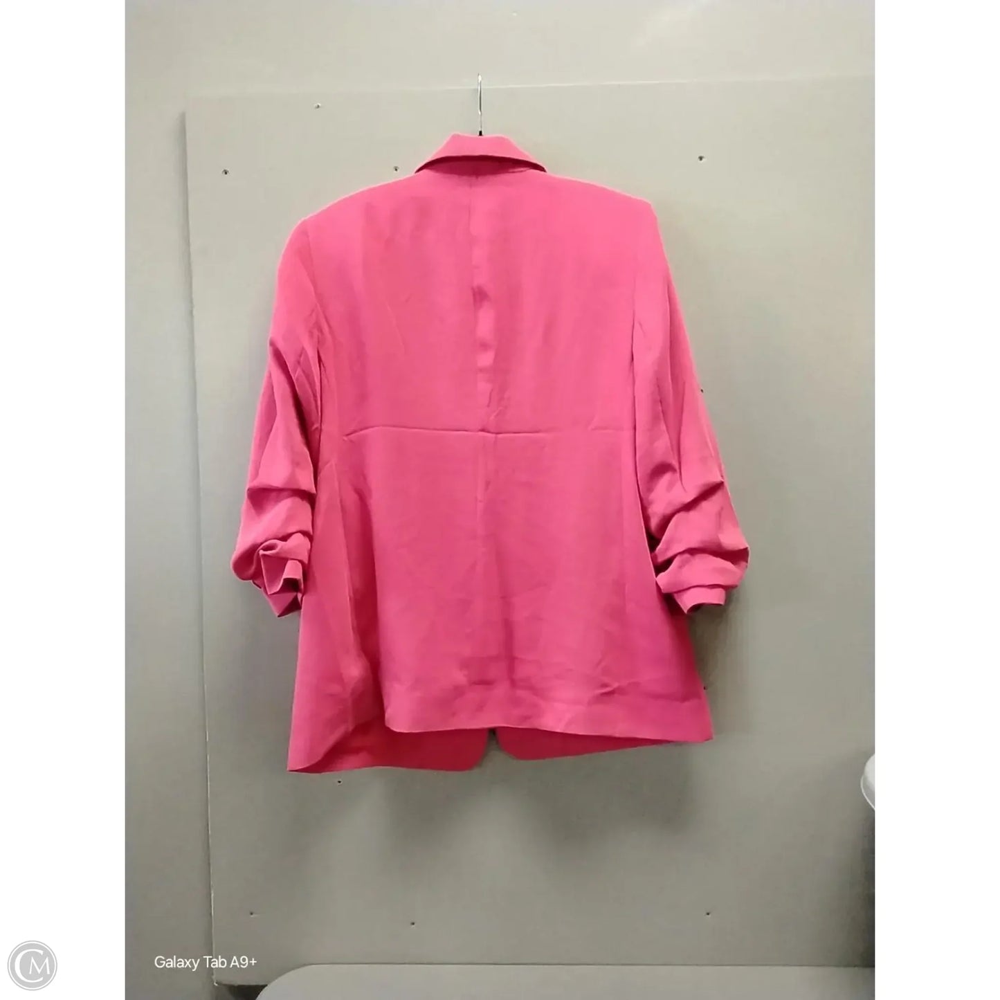 Blazer By Chicos In Pink, Size: L