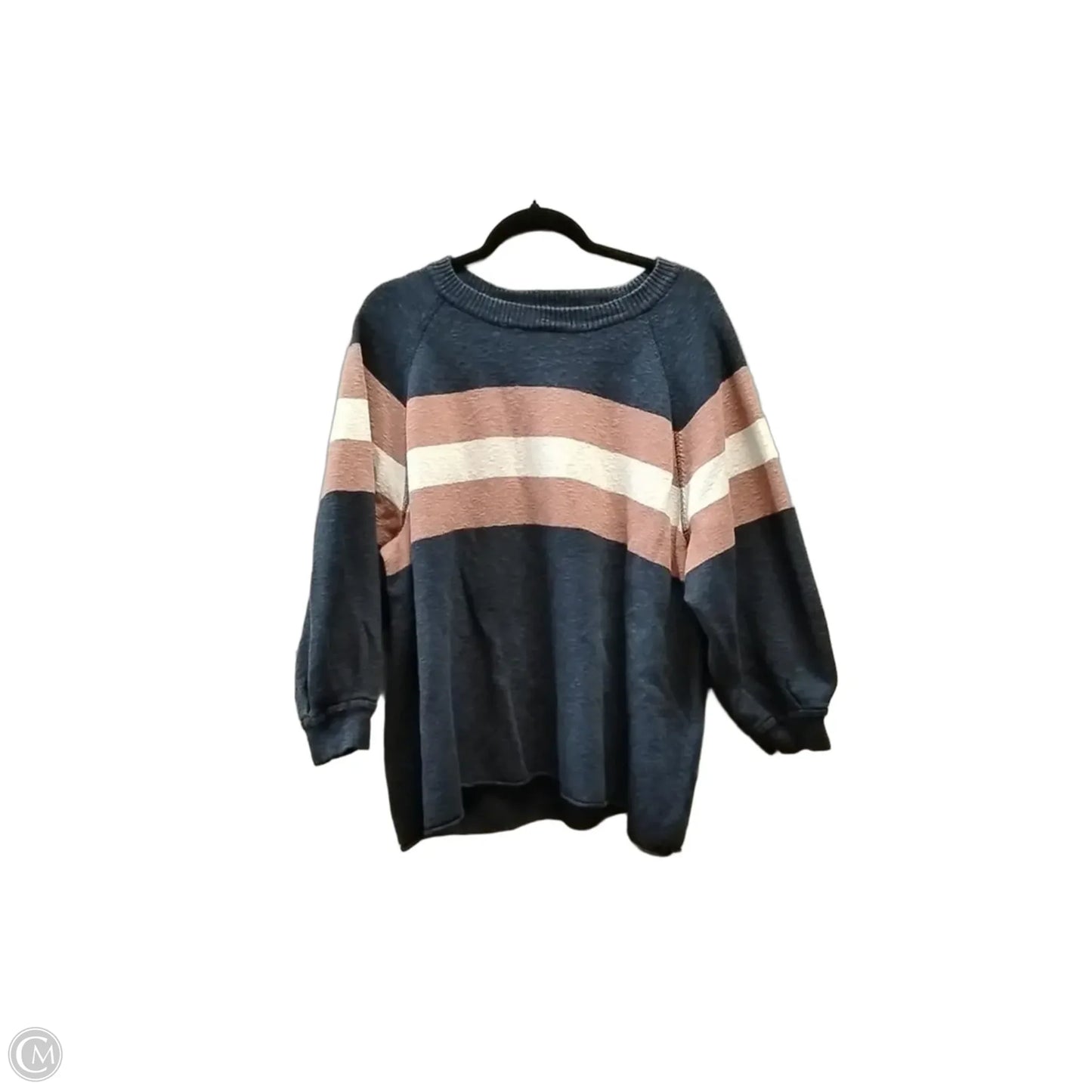 Sweater By Madewell In Striped Pattern, Size: 2x