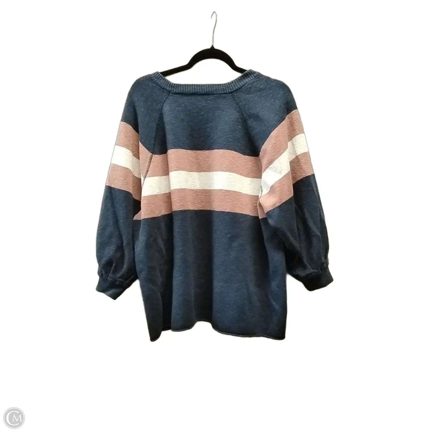 Sweater By Madewell In Striped Pattern, Size: 2x