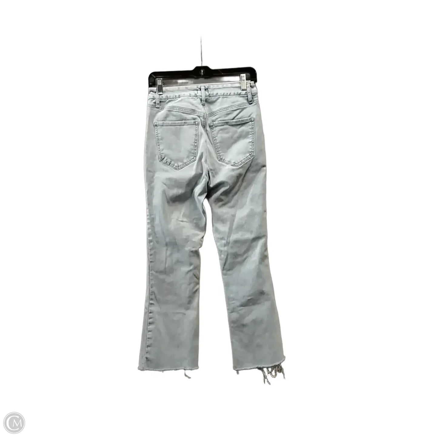 Jeans Flared By Express In Blue Denim, Size: 8