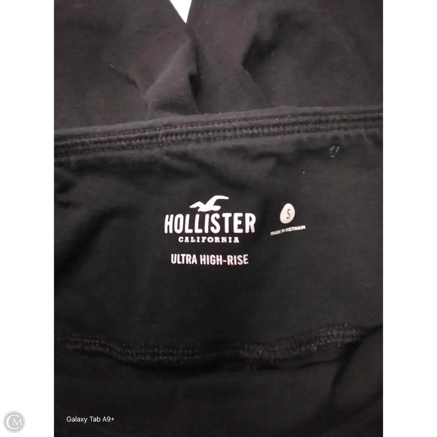 Athletic Leggings By Hollister In Black, Size: S