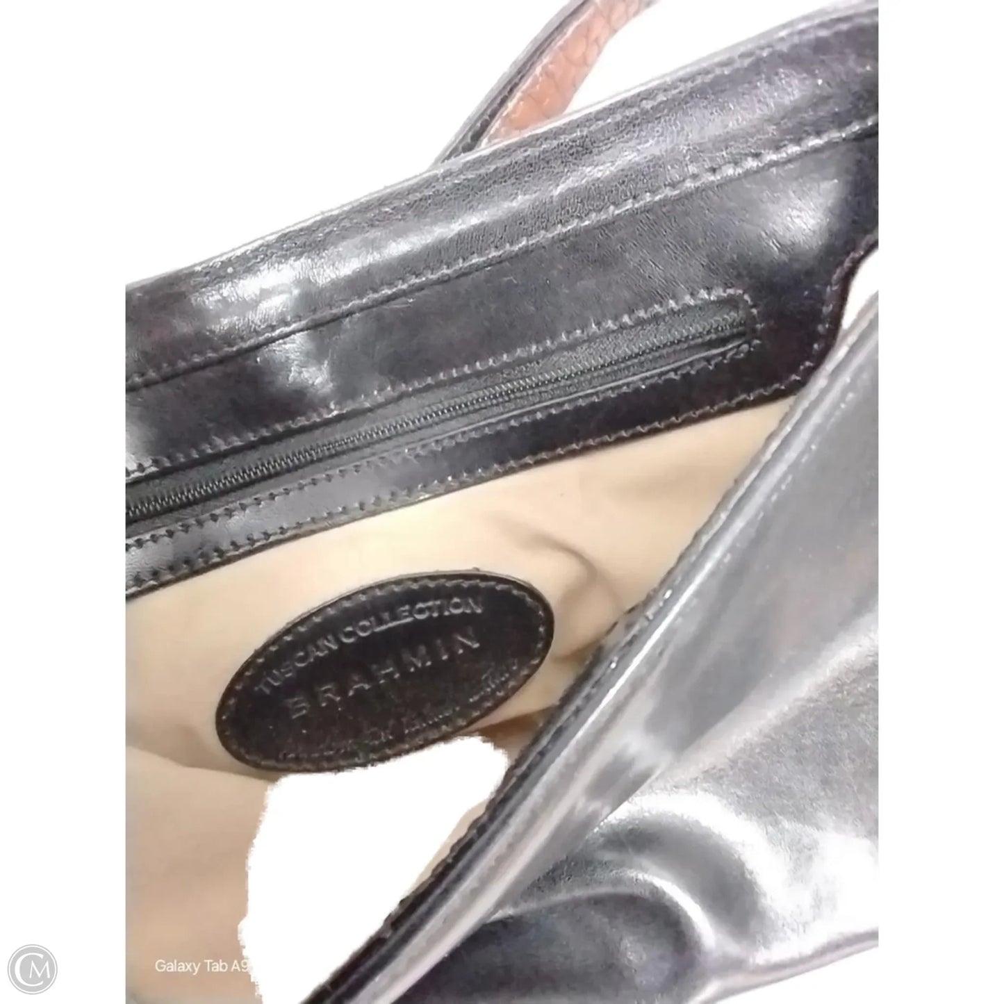 Handbag Designer By Brahmin, Size: Small
