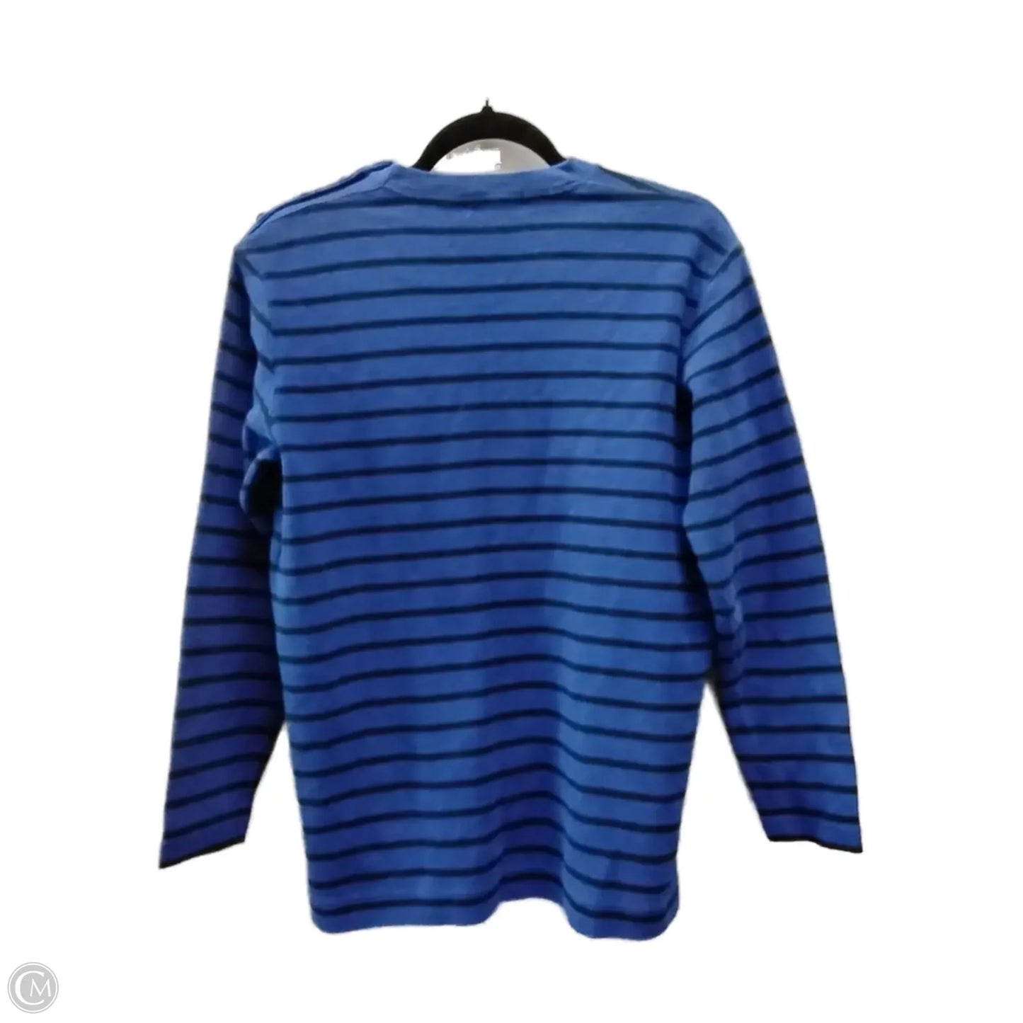 Top Long Sleeve By Lauren By Ralph Lauren In Striped Pattern, Size: S