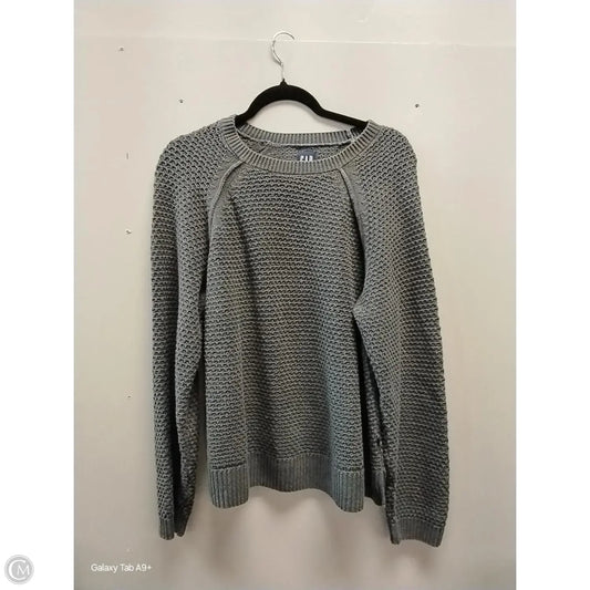 Sweater By Gap In Grey, Size: Xl