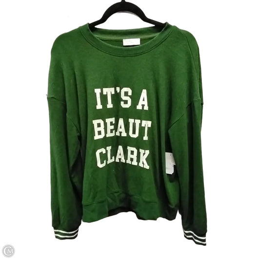 Top Long Sleeve By Altard State In Green, Size: M