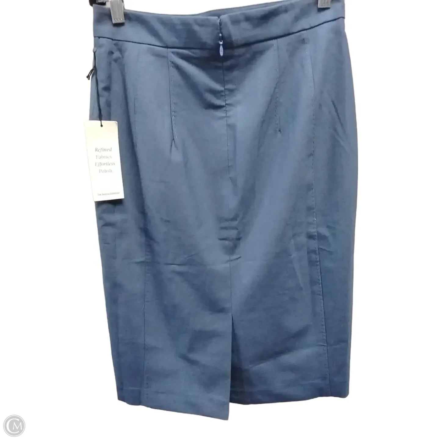 Skirt Midi By Ann Taylor In Blue, Size: 00