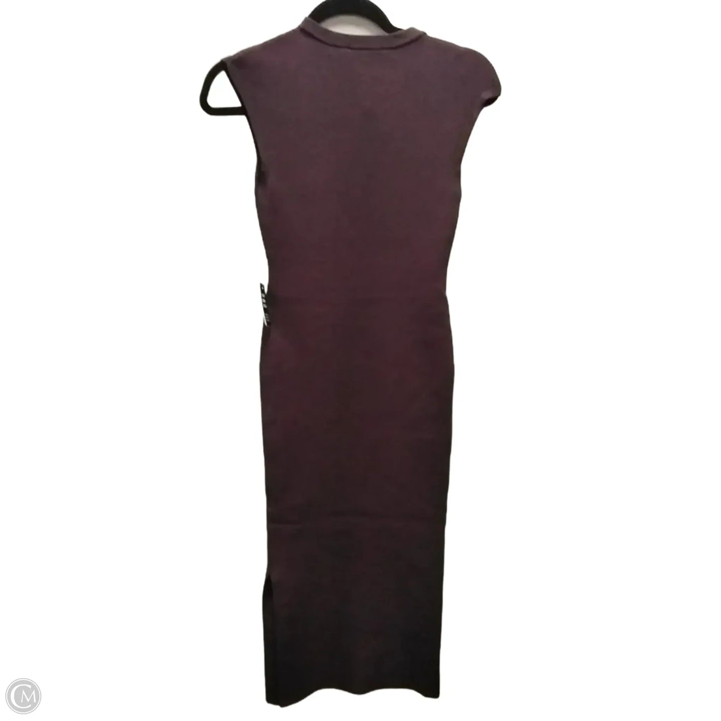 Dress Casual Midi By Express In Purple, Size: S