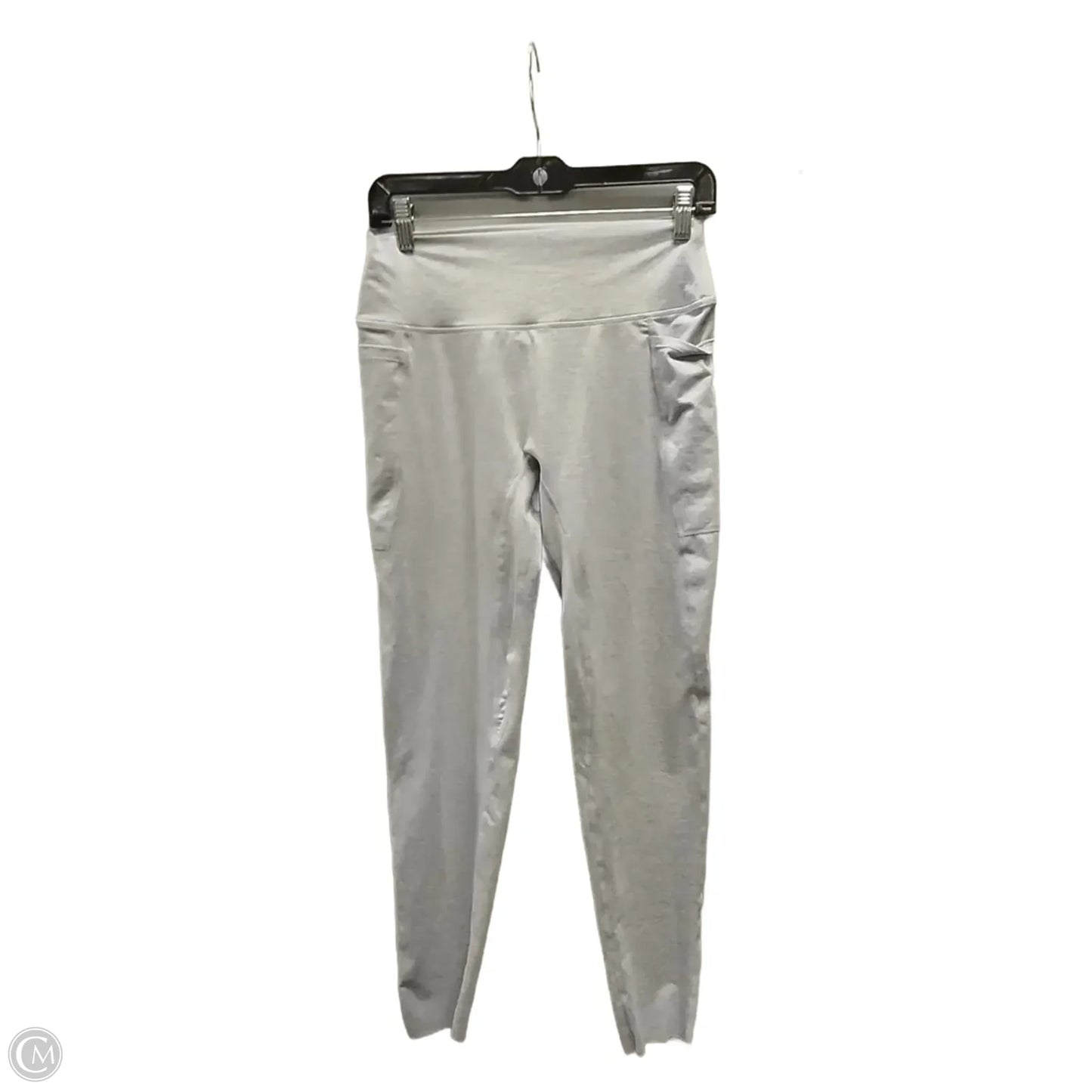 Pants Leggings By Clothes Mentor In Grey, Size: L