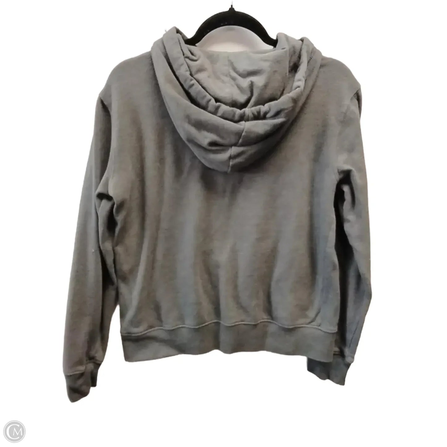 Sweatshirt Hoodie By Aeropostale In Grey, Size: M