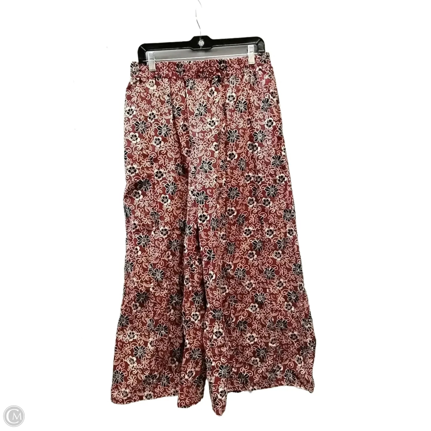 Pants Lounge By Clothes Mentor In Floral Print, Size: L