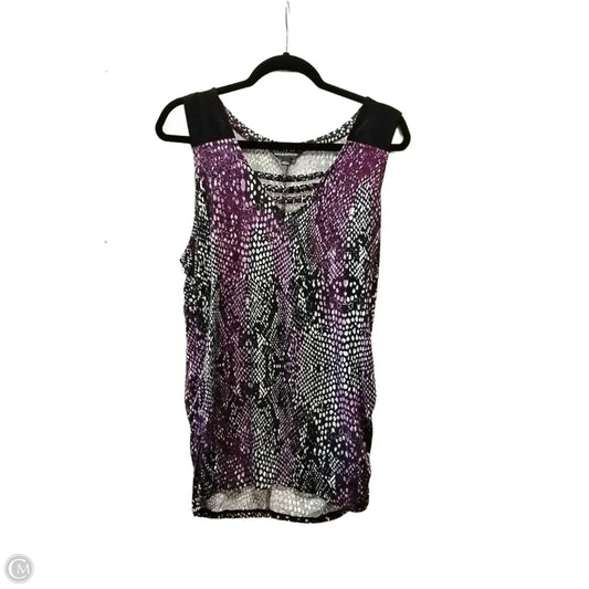 Blouse Sleeveless By Rock And Republic In Purple, Size: L