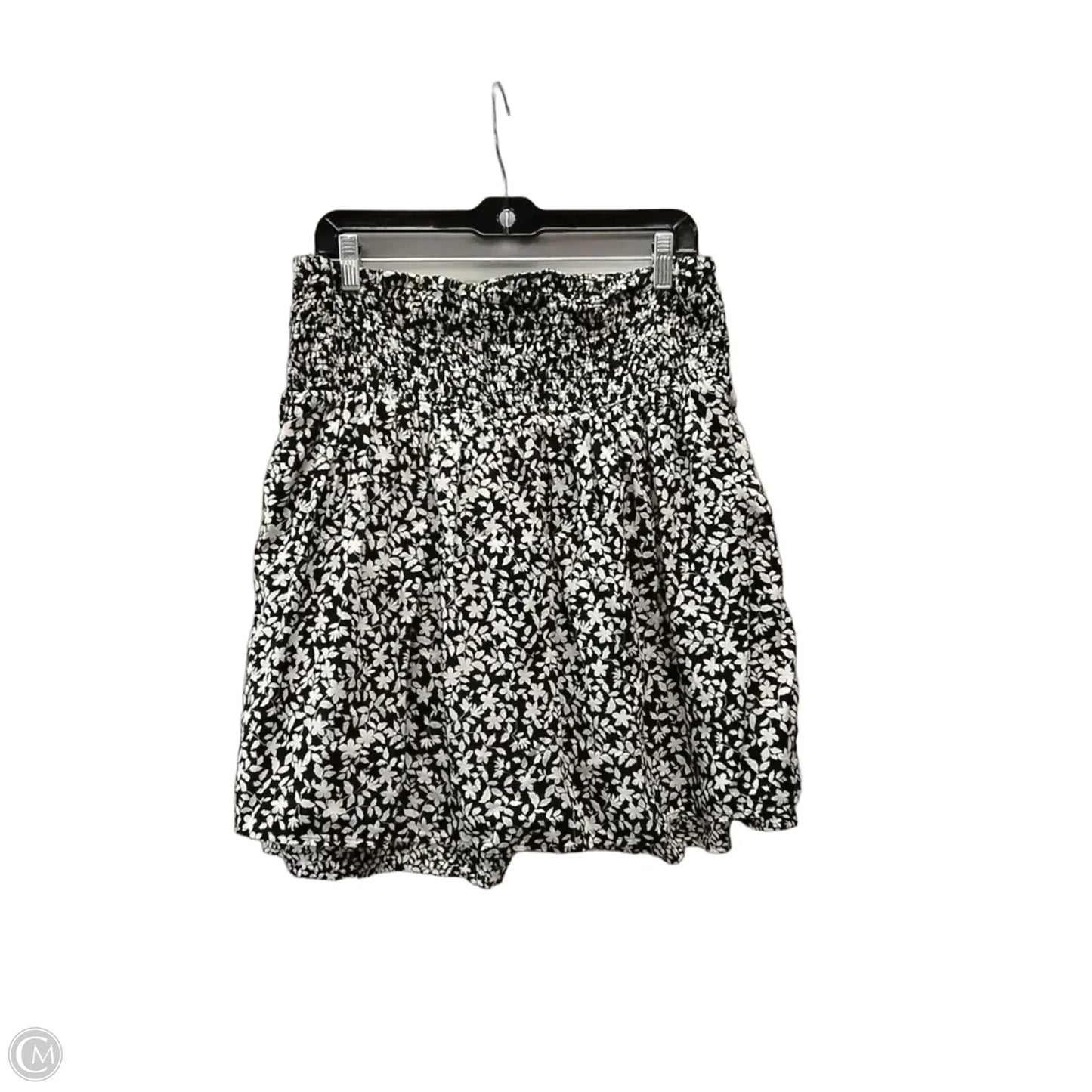 Skirt Midi By J. Jill In Black & White, Size: L