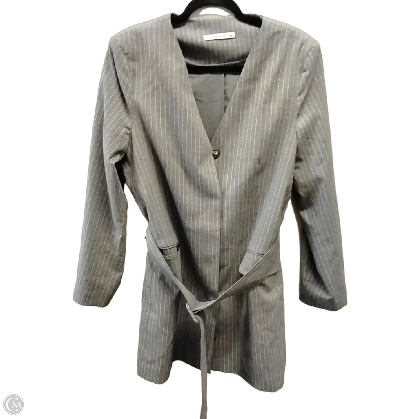 Jacket Other By Abercrombie And Fitch In Grey, Size: L